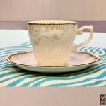 سرویس 12 پارچه  فنجان و نعلبکی چای طرح پاندوریا